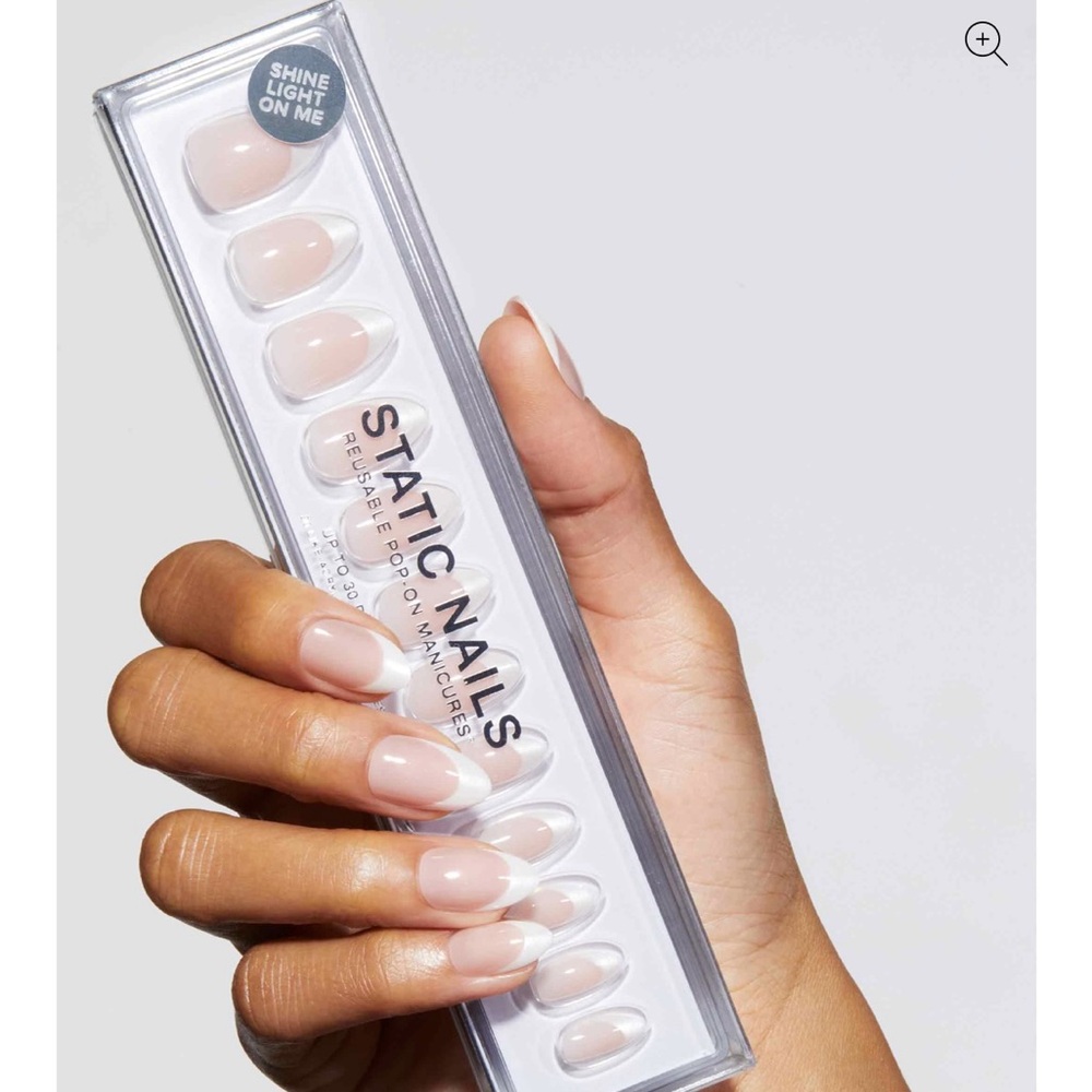 Brand New 3 Sets of Pop On Nails - french, ombre, and soft white